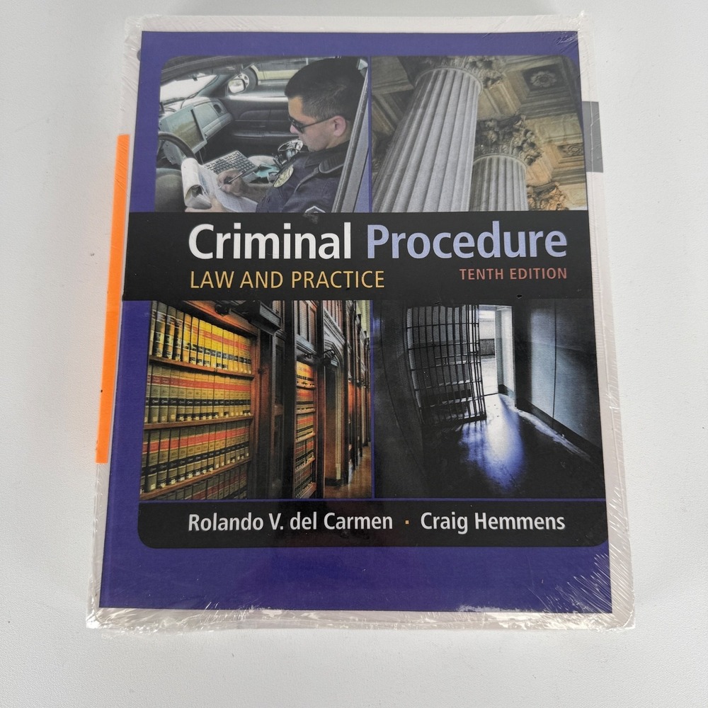 Criminal Procedure: Law and Practice 10E del Carmen, Rolando V., Hemmens NEW LL‎